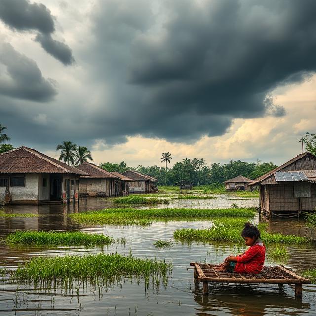 Sea Level Rise in Bangladesh, climate change in bangladesh, Climate Migration